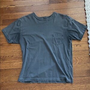 3sixteen Garment-Dyed Pima Cotton Men's Short Sleeve Pocket Tee - stonewashed